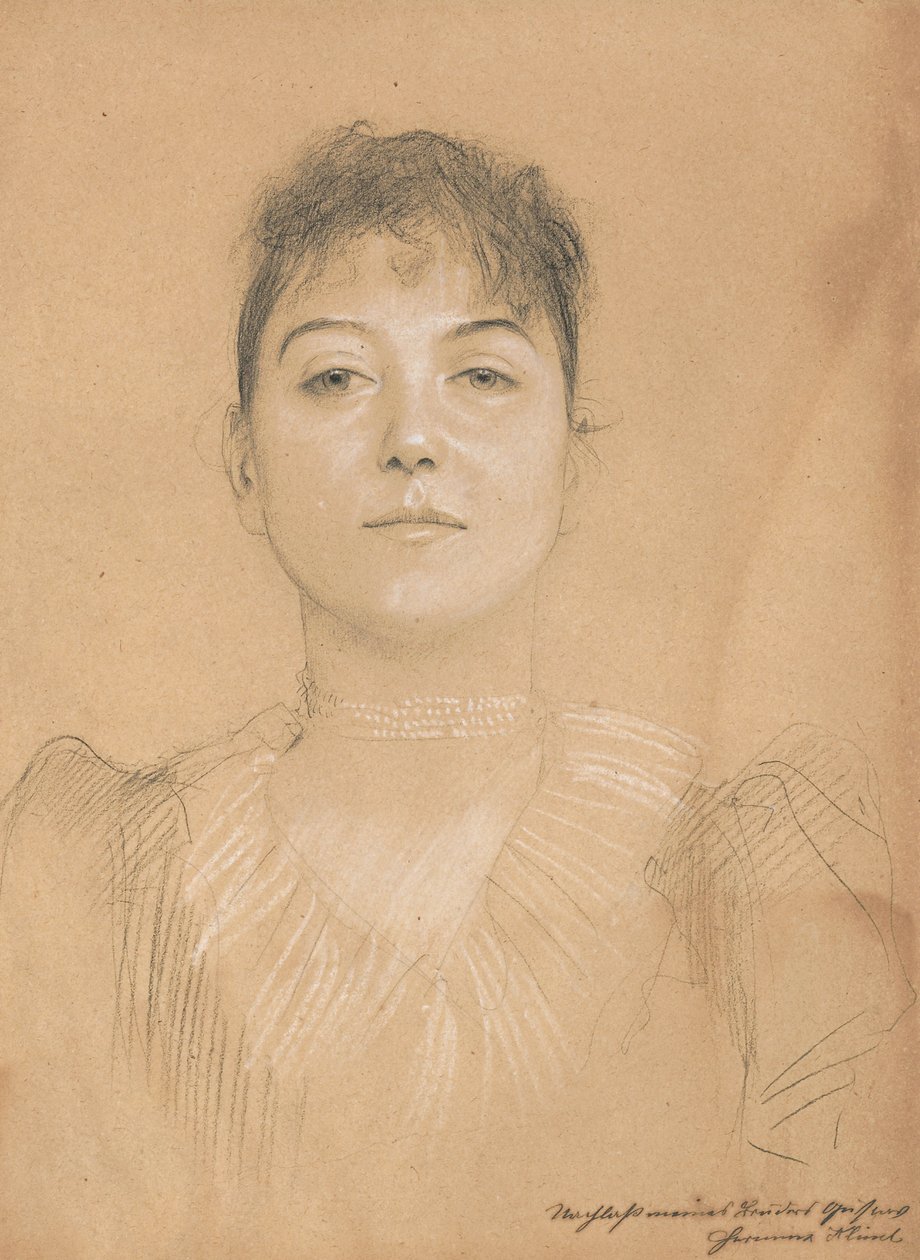 صورة لامرأة ، c.1890-1891 بواسطة غوستاف كليمت
