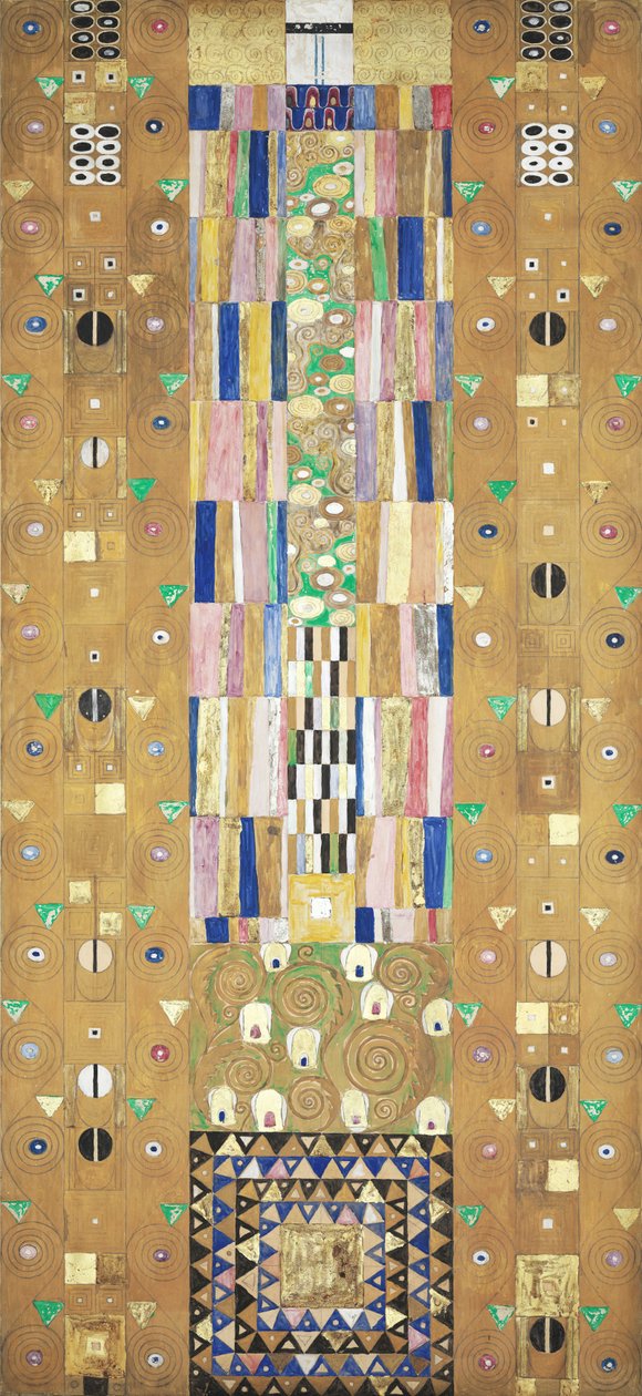 The Stoclet Frieze ، التفاصيل: الفارس ، 1905-1909. بواسطة غوستاف كليمت