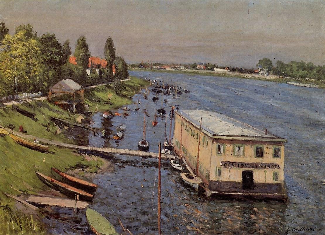 المراكب في Argenteuil بواسطة غوستاف كايليبوت