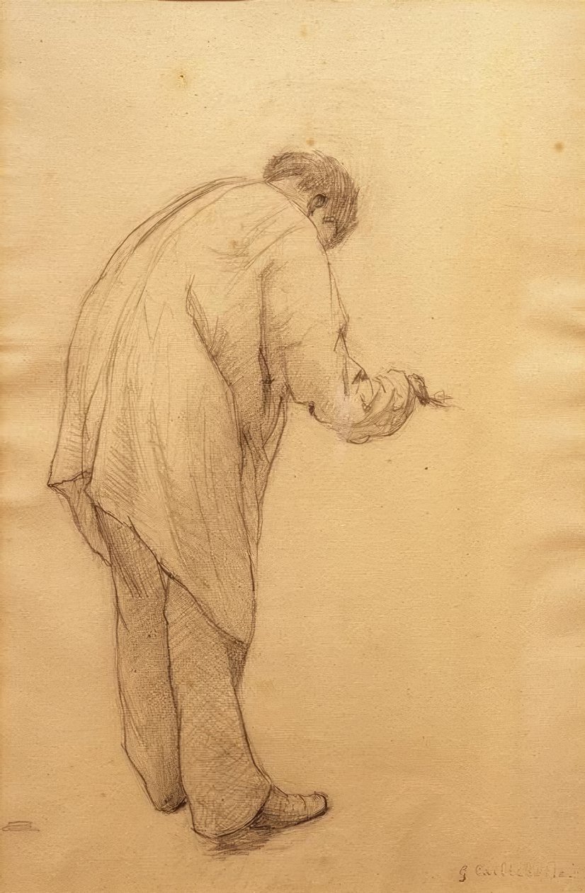 دراسة لرسامي المنزل بواسطة غوستاف كايليبوت