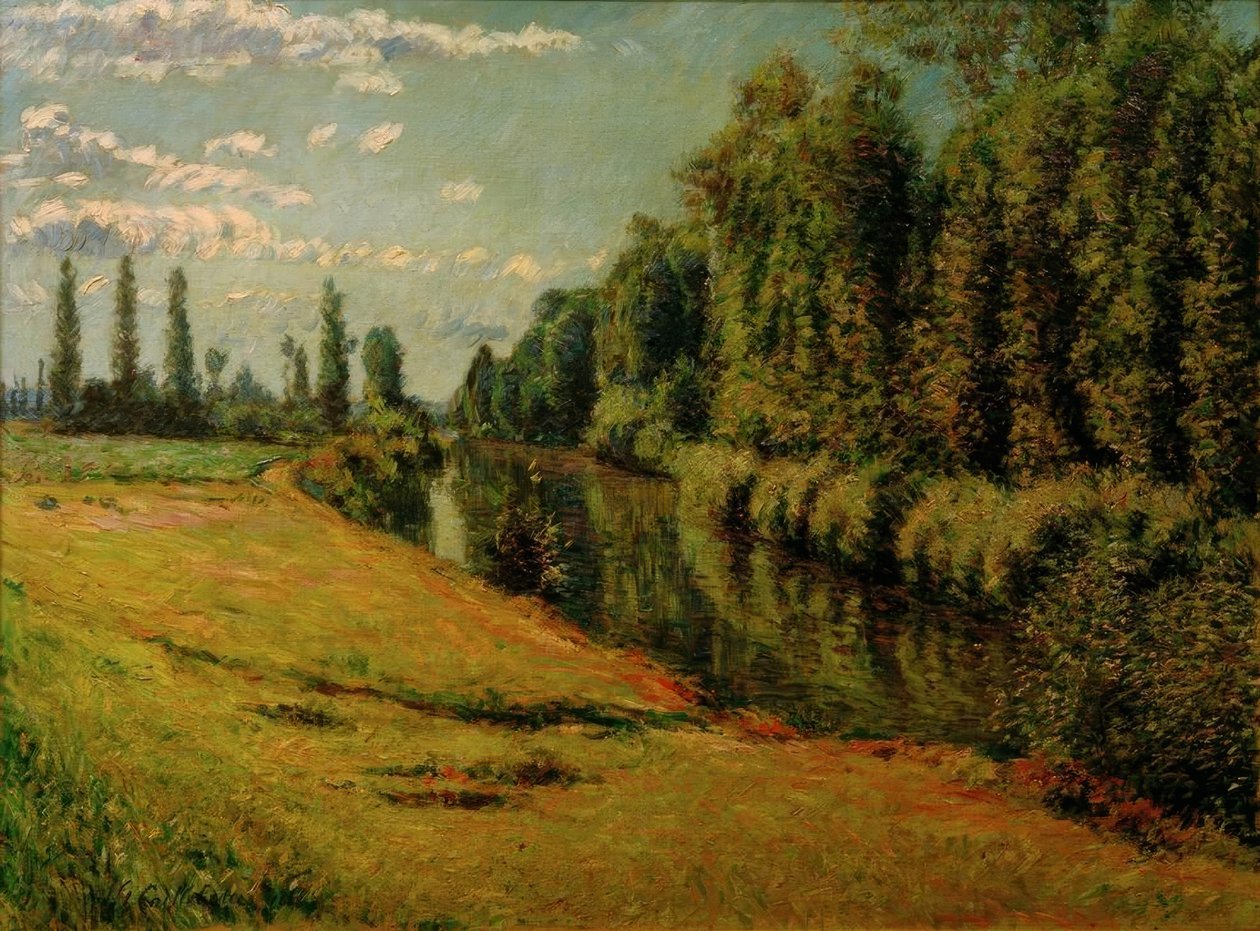 الذراع الصغيرة من نهر السين في Argenteuil بواسطة غوستاف كايليبوت