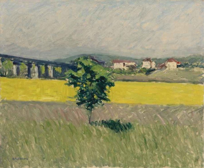 مرج في Pont d&39;Argenteuil بواسطة غوستاف كايليبوت