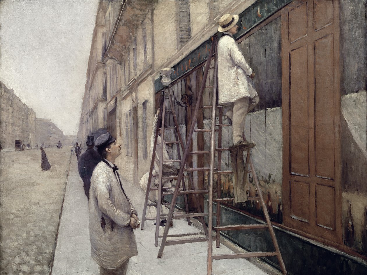 الرسامين ، 1877 بواسطة غوستاف كايليبوت