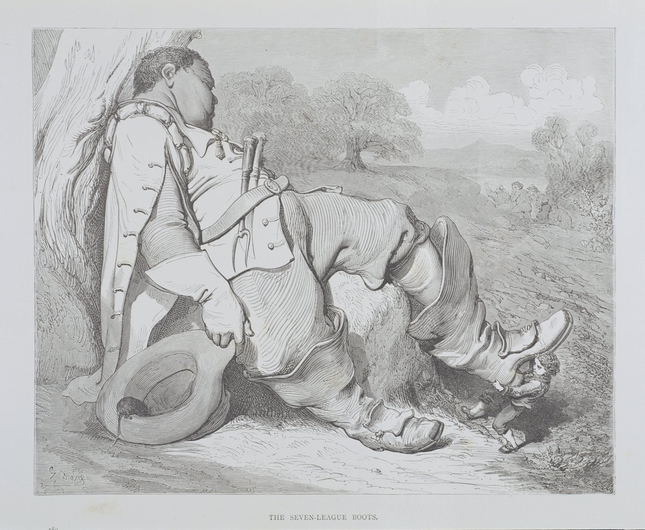 أحذية الدوري السبع ، c.1868 بواسطة غوستاف دور