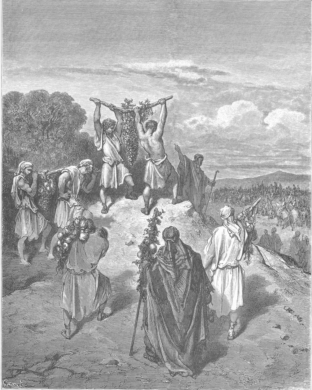 عودة الجواسيس من أرض الموعد بواسطة غوستاف دور
