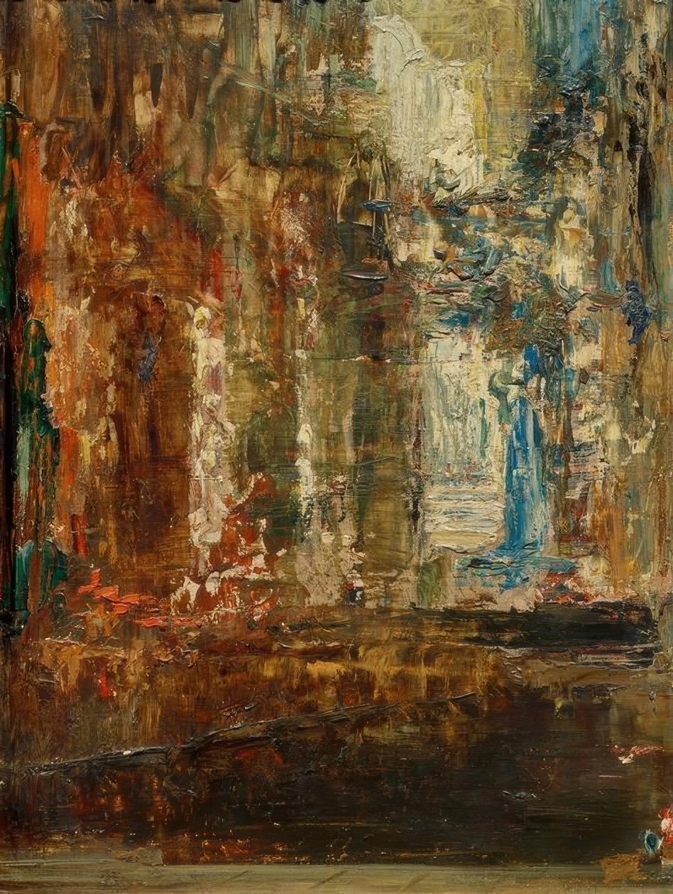 رسم بواسطة غوستاف مورو