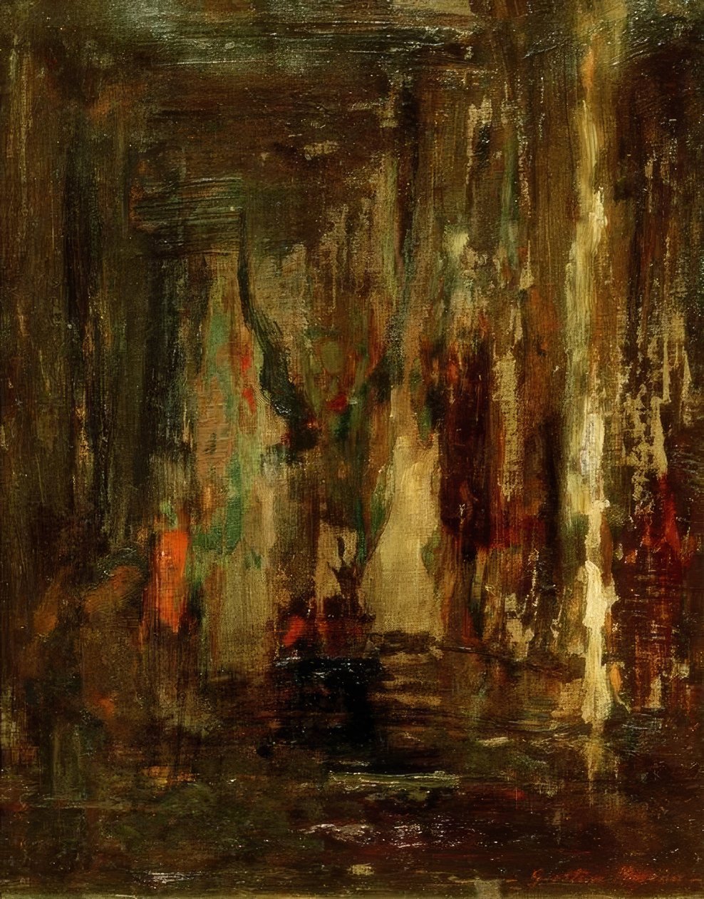 رسم للمسافر أوديب بواسطة غوستاف مورو