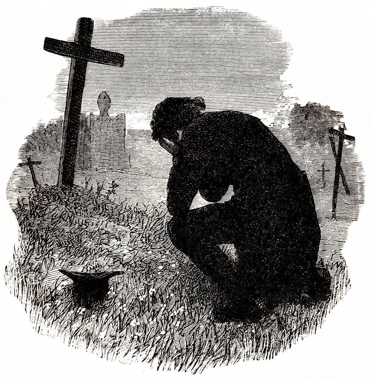 حداد (للبؤساء لفيكتور هوغو) (نقش، أواخر القرن التاسع عشر) بواسطة غوستاف بريون