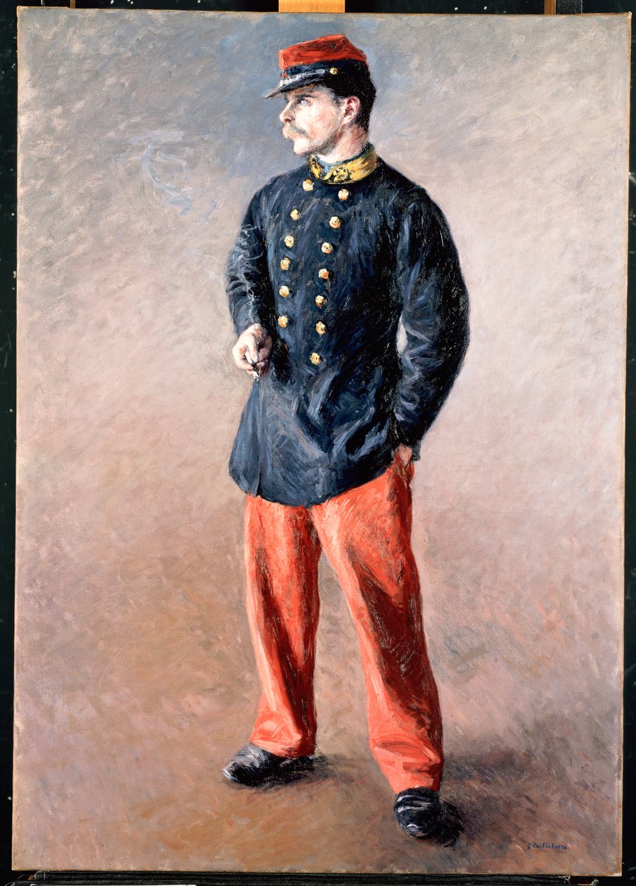 جندي ، ج 1881 بواسطة غوستاف كايليبوت