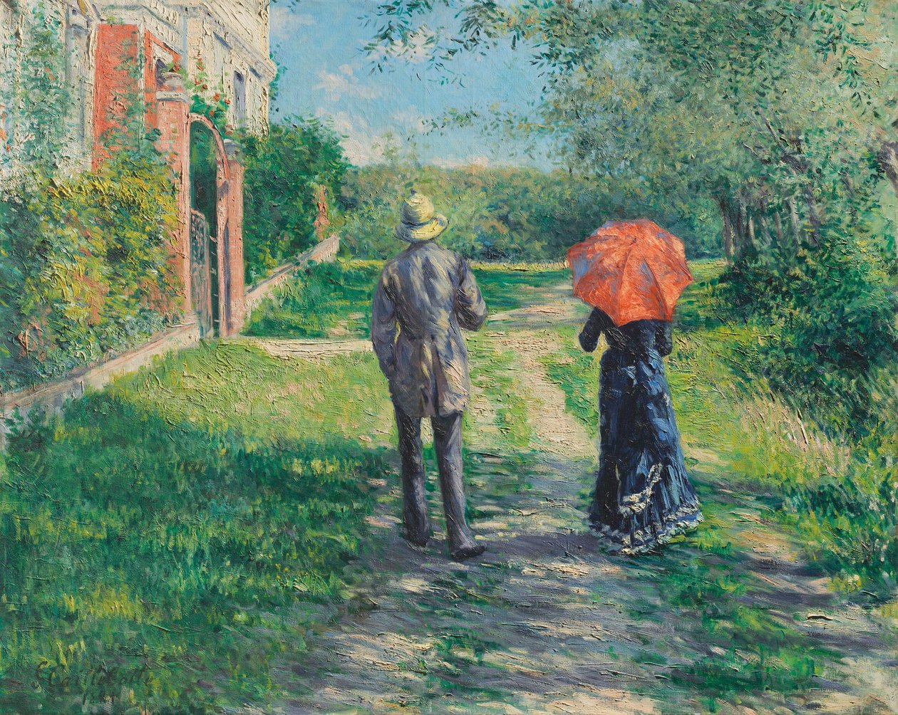 مسار شاقة ، 1881. بواسطة غوستاف كايليبوت