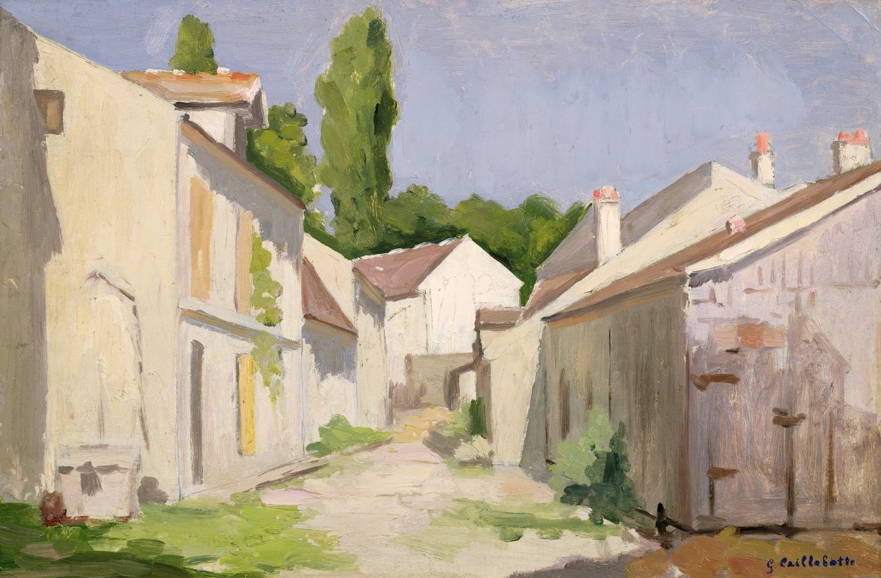 Le Clos des Abbesses ، Yerres ، Essonne ، قبل عام 1879 بواسطة غوستاف كايليبوت