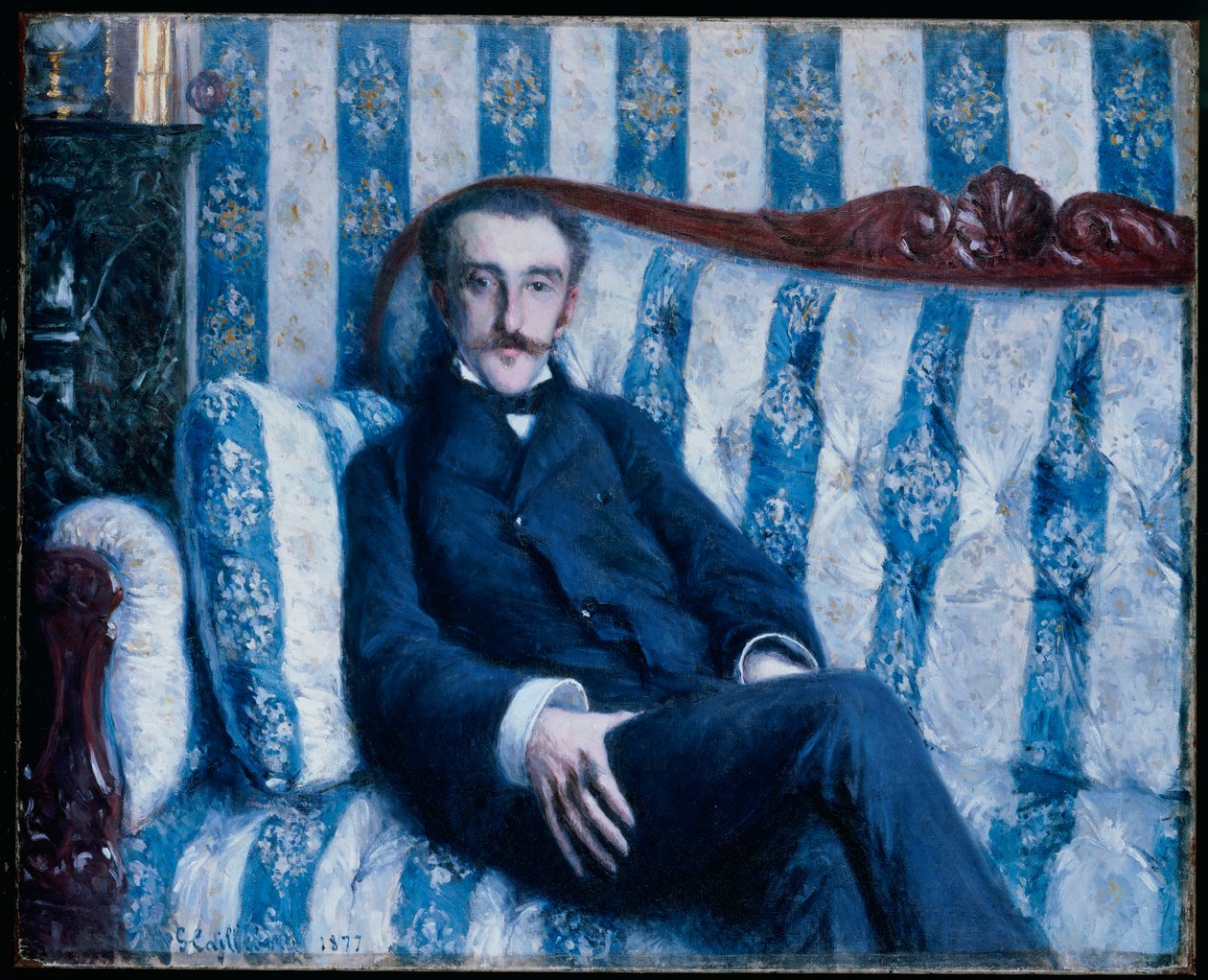 صورة مسيو ر. ، 1877 بواسطة غوستاف كايليبوت