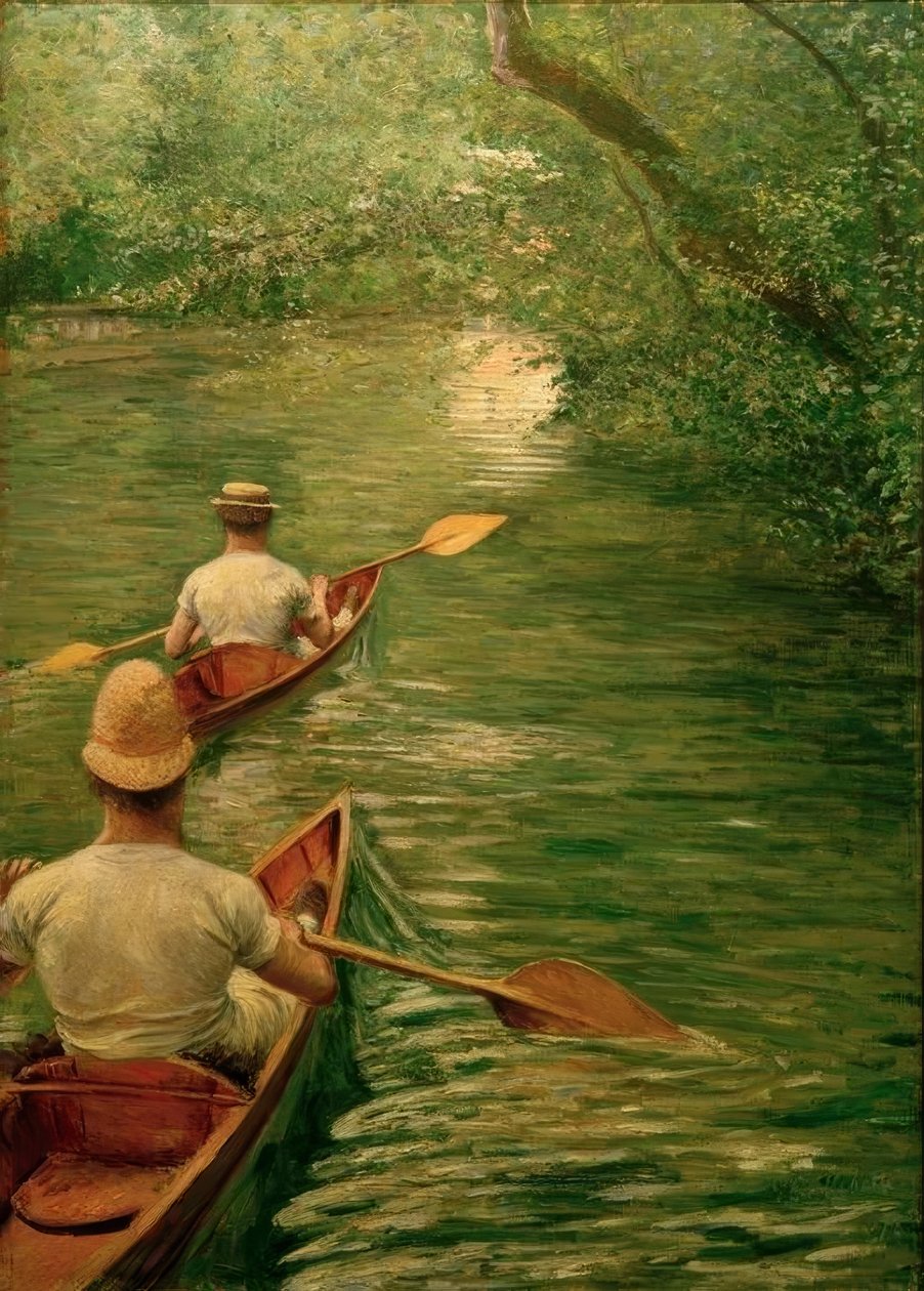 Perissoires على Yerres بواسطة غوستاف كايليبوت