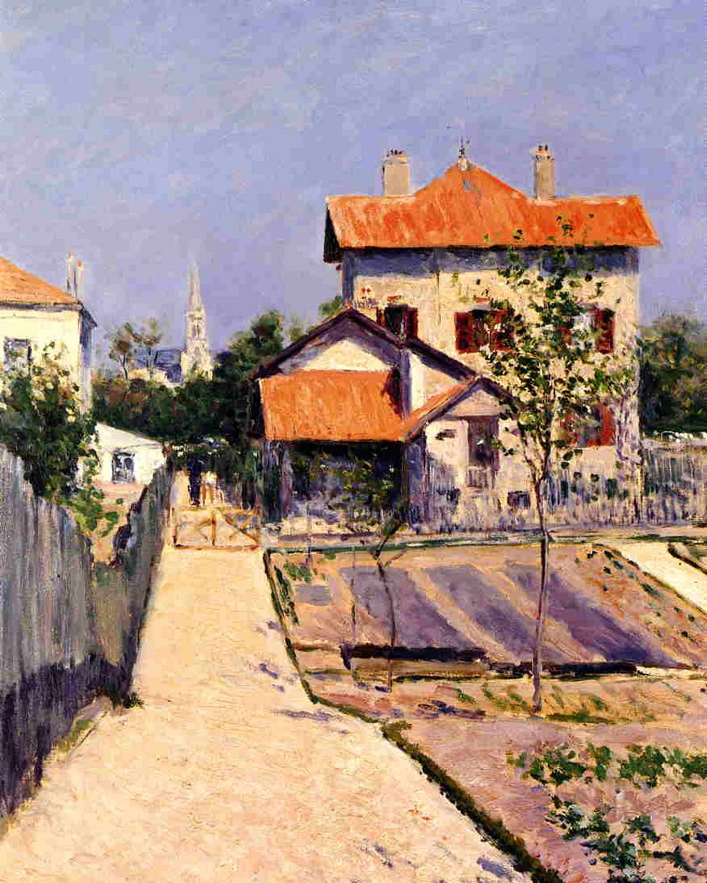 بيت الفنان في Yerres ، c.1882 بواسطة غوستاف كايليبوت
