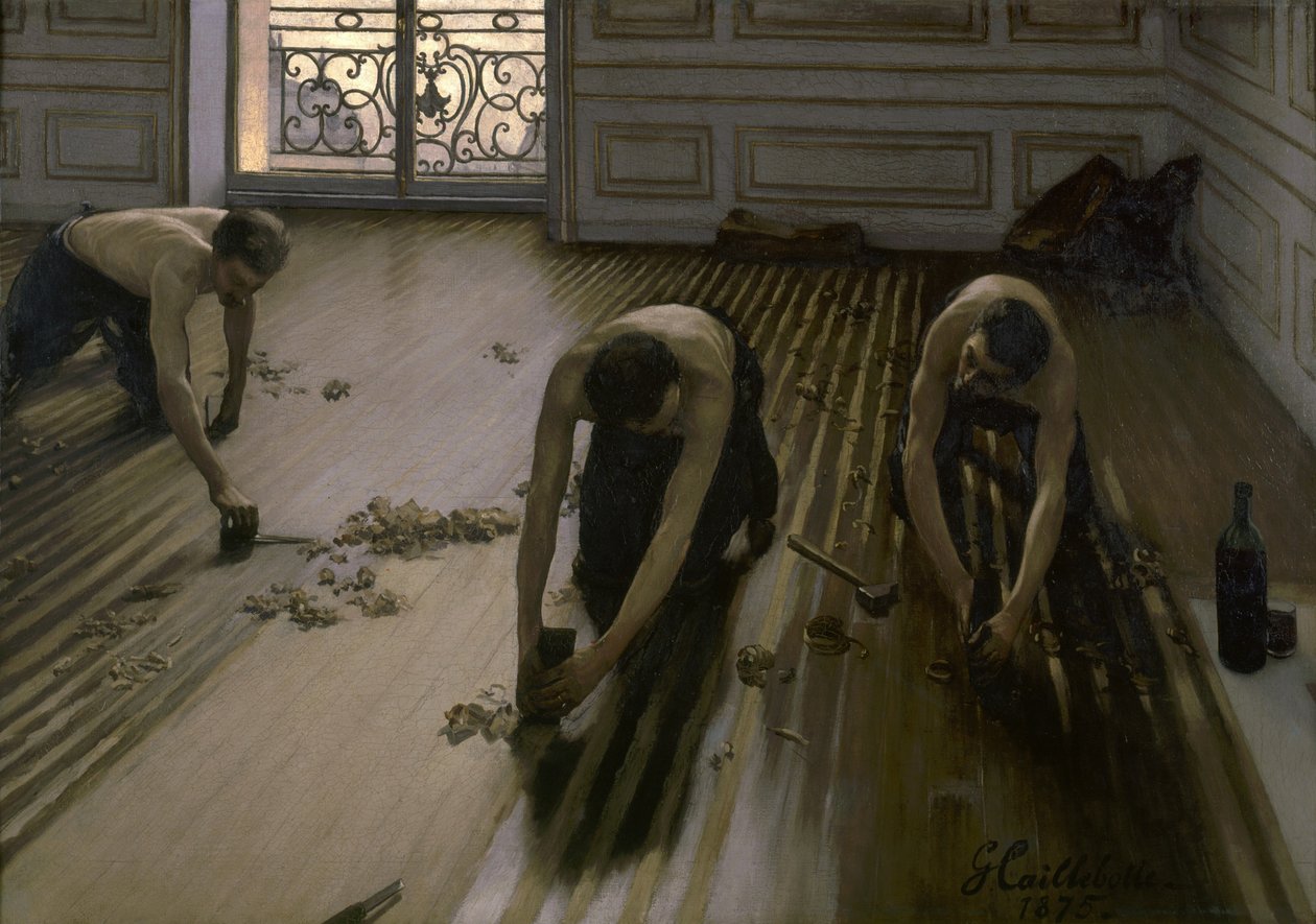 الكاشطات الأرضية ، 1875 بواسطة غوستاف كايليبوت