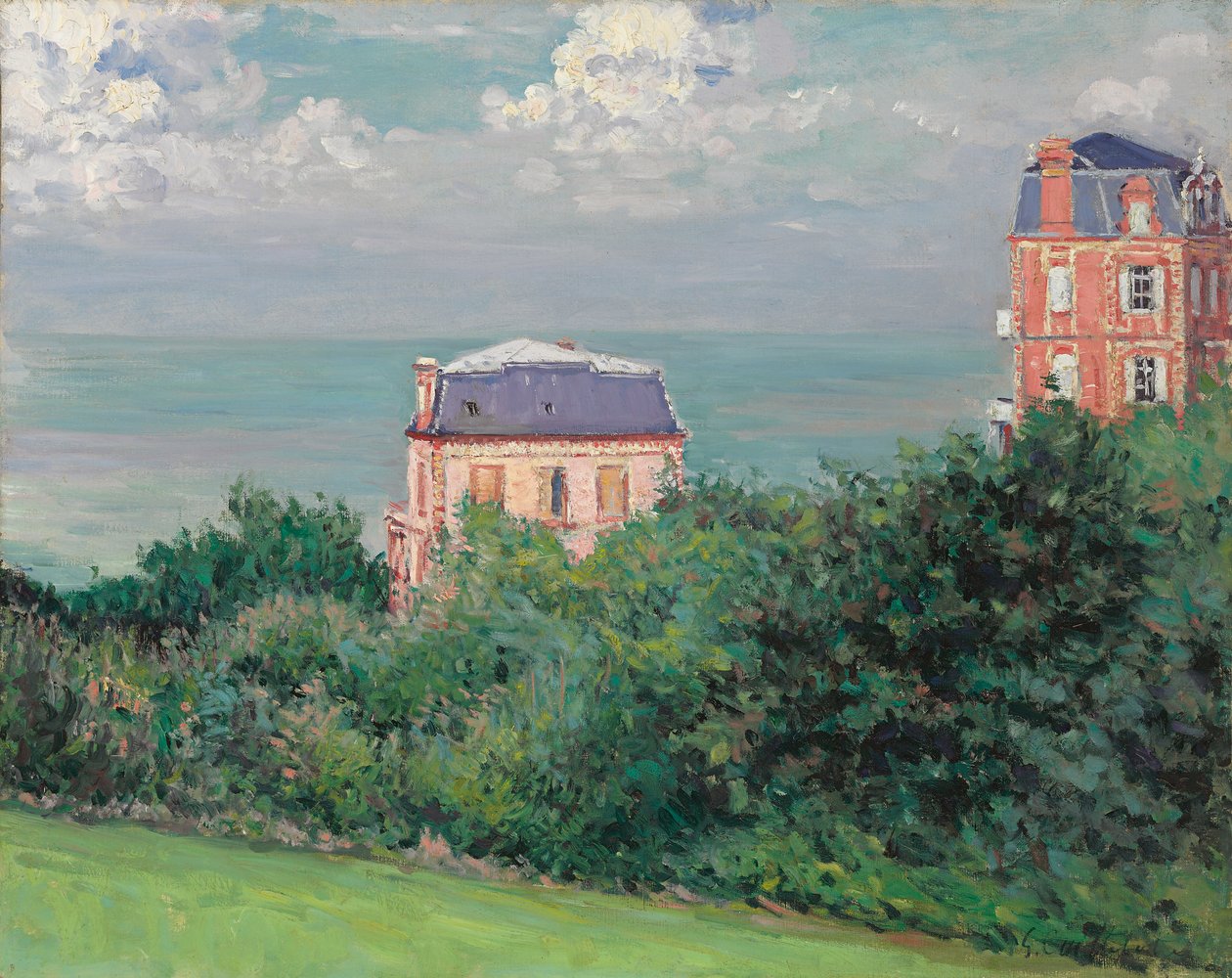 الفيلات في Villers-sur-Mer ، 1880 بواسطة غوستاف كايليبوت