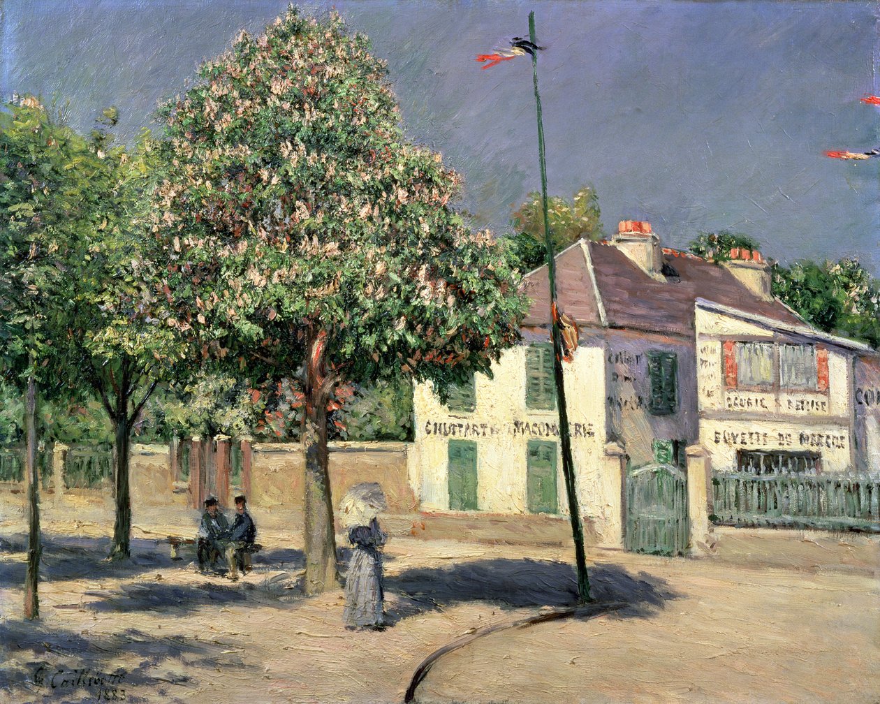 المشي في Argenteuil ، 1883 بواسطة غوستاف كايليبوت