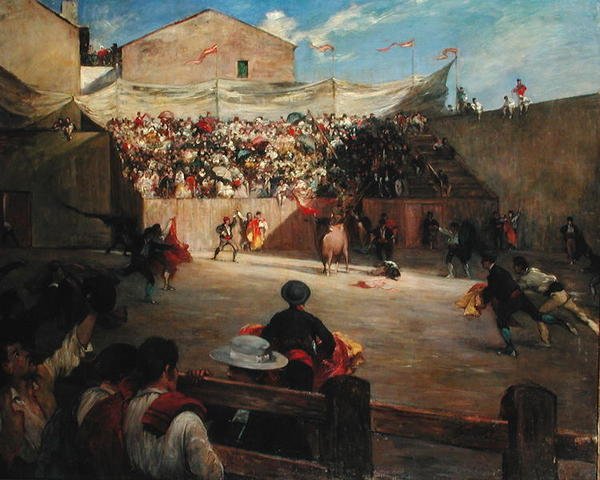 معركة تدريبية في بسكاي ، 1888 بواسطة غوستاف كولين