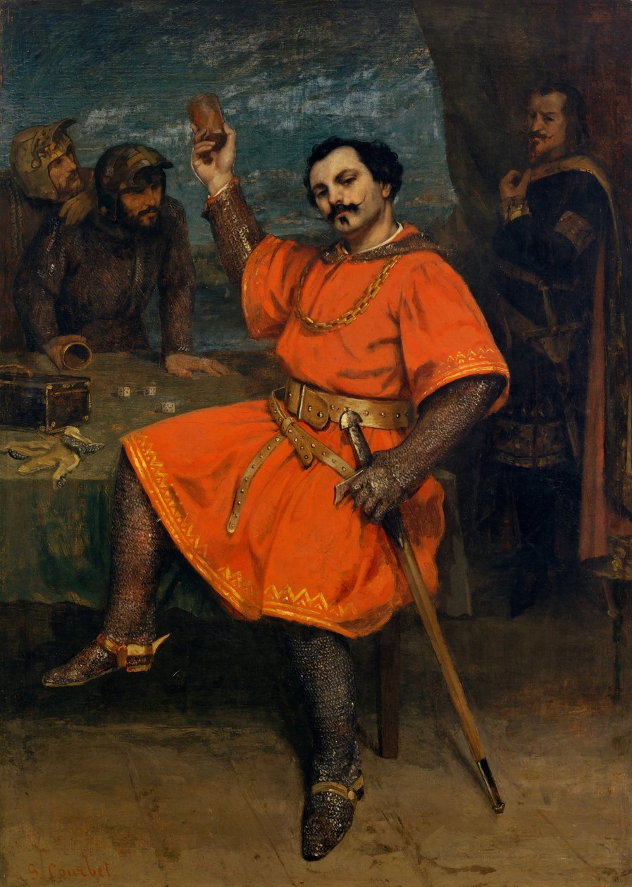 لويس Gueymard 1822-1880 مثل روبرت لو ديابل ، 1857. بواسطة غوستاف كوربيت