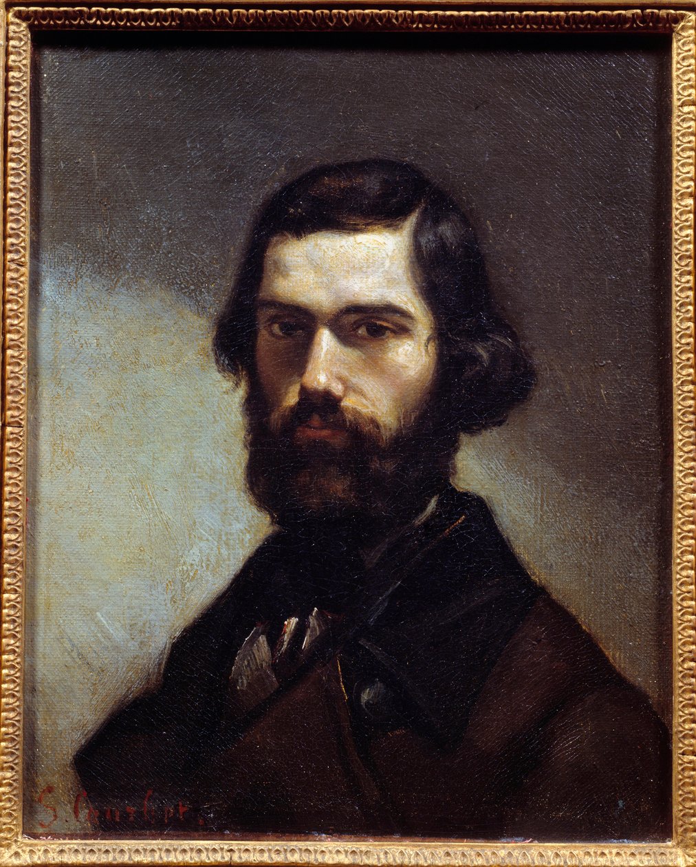 صورة لجول فاليس (1832-1885) كاتب وصحفي وسياسي. لوحة لغوستاف كوربيه (1819-1877) بواسطة غوستاف كوربيت