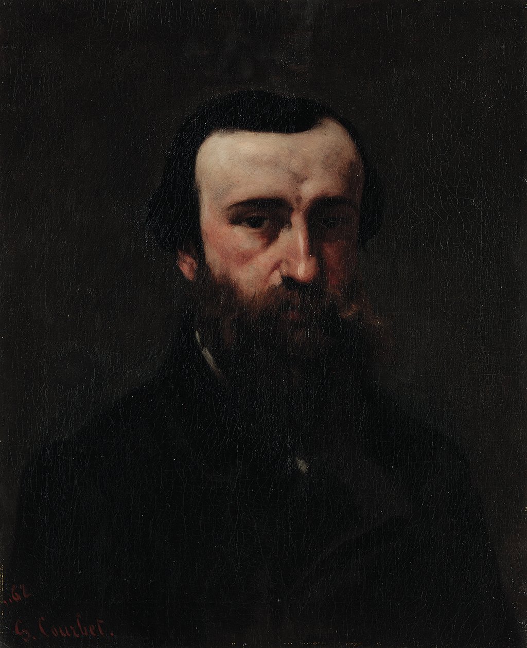 صورة السيد نيكول 1862 بواسطة غوستاف كوربيت