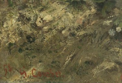 الاجتماع أو Bonjour M. Courbet (تفاصيل) بواسطة غوستاف كوربيت