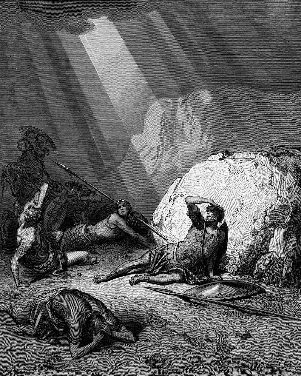 تحويل القديس بولس إلى دمشق 1865-1866 بواسطة غوستاف دور