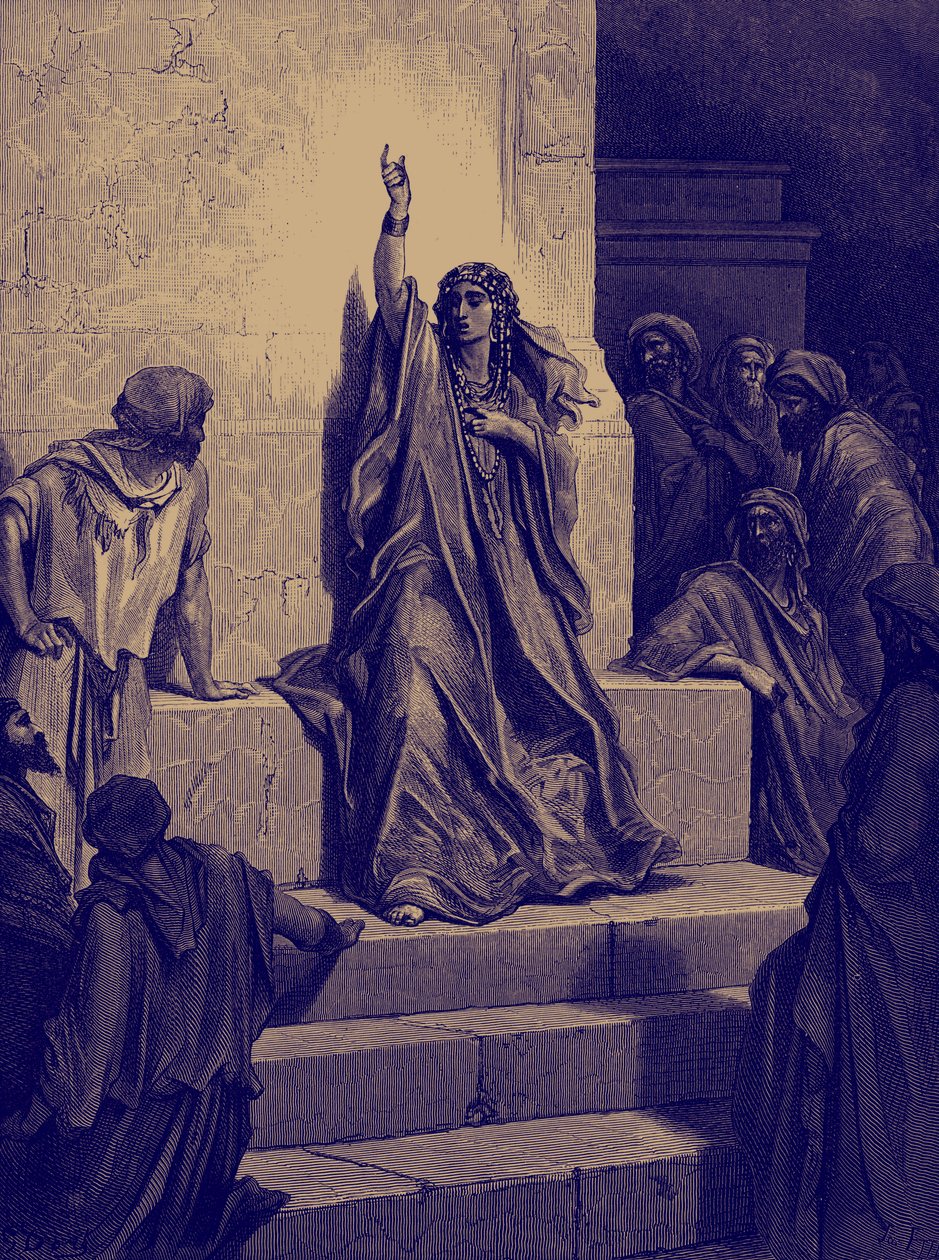 أغنية ديبورا لانتصار دوريه. - الكتاب المقدس بواسطة غوستاف دور