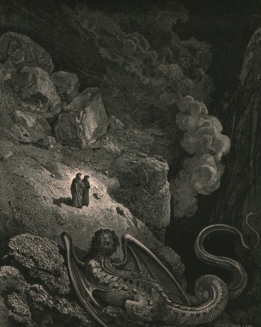 مع ظهور تلك الصورة الخسيسة للاحتيال ، c1890. بواسطة غوستاف دور