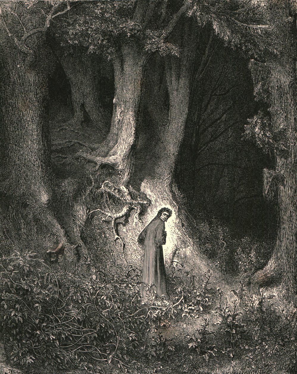 في منتصف هذه حياتنا البشرية ، c1890. بواسطة غوستاف دور