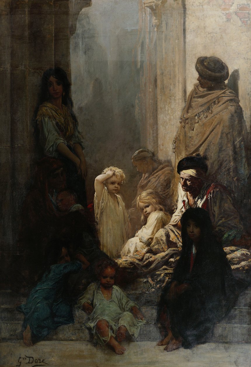 لا سيستا- Souvenir d &39;Espagne ، 1868 بواسطة غوستاف دور