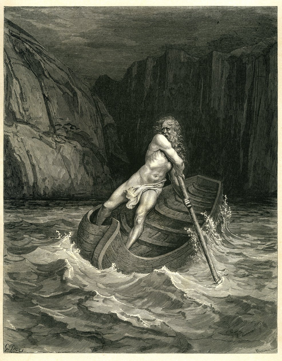 The Hell of Dante Alighieri (الكوميديا الإلهية) بواسطة غوستاف دور