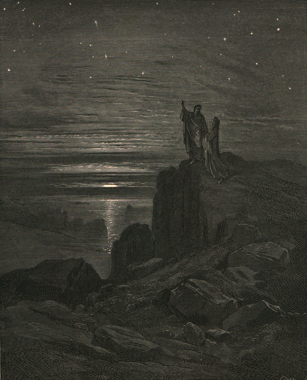 ومن ثم أصدرنا مرئياً النجوم ، c1890. بواسطة غوستاف دور