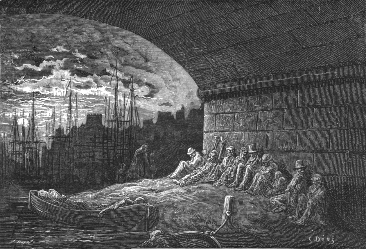 "تحت الأقواس" ، 1872. بواسطة غوستاف دور