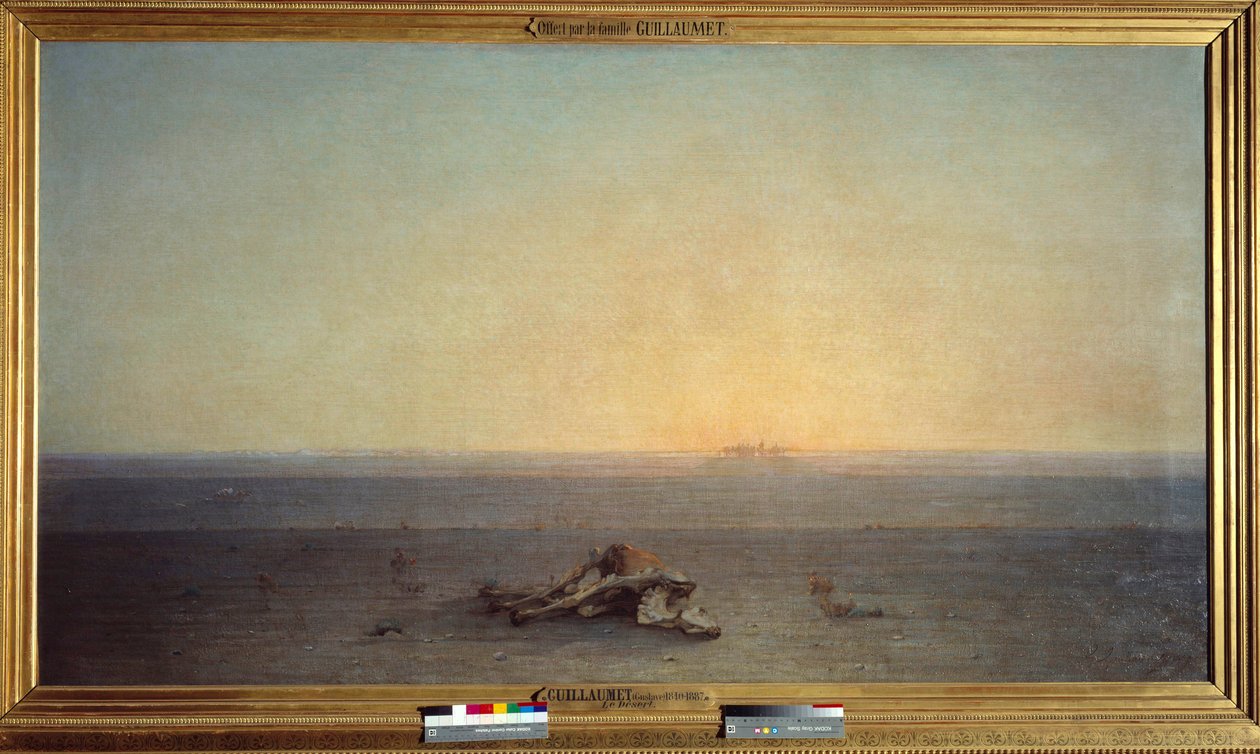 الصحراء تعني أيضًا الصحراء. لوحة غوستاف غيوميت (1840-1887) بواسطة غوستاف غيوميت