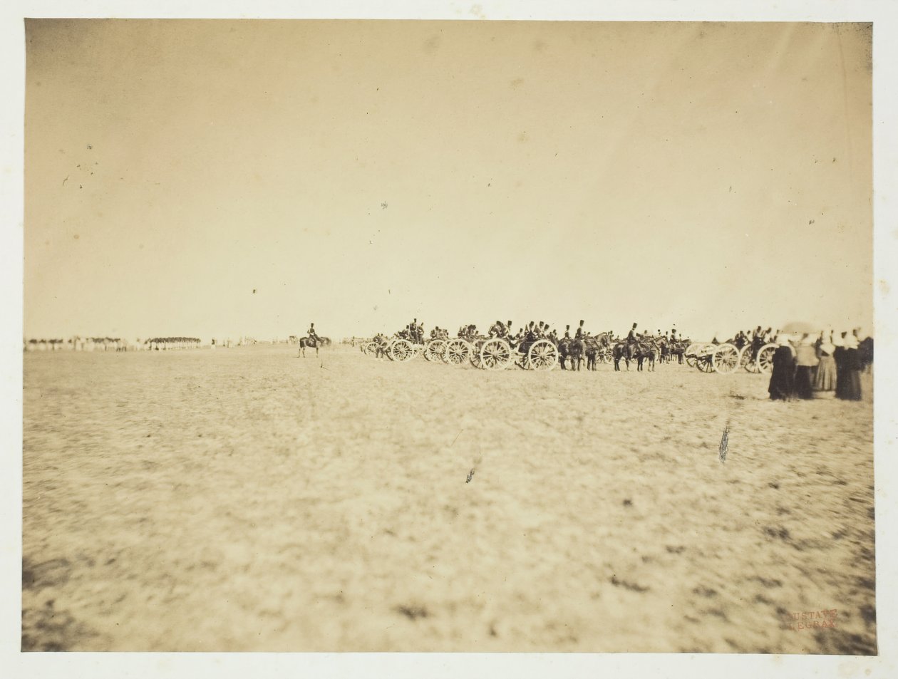 بدون عنوان [مدفعية] ، 1857. بواسطة غوستاف ليجراي