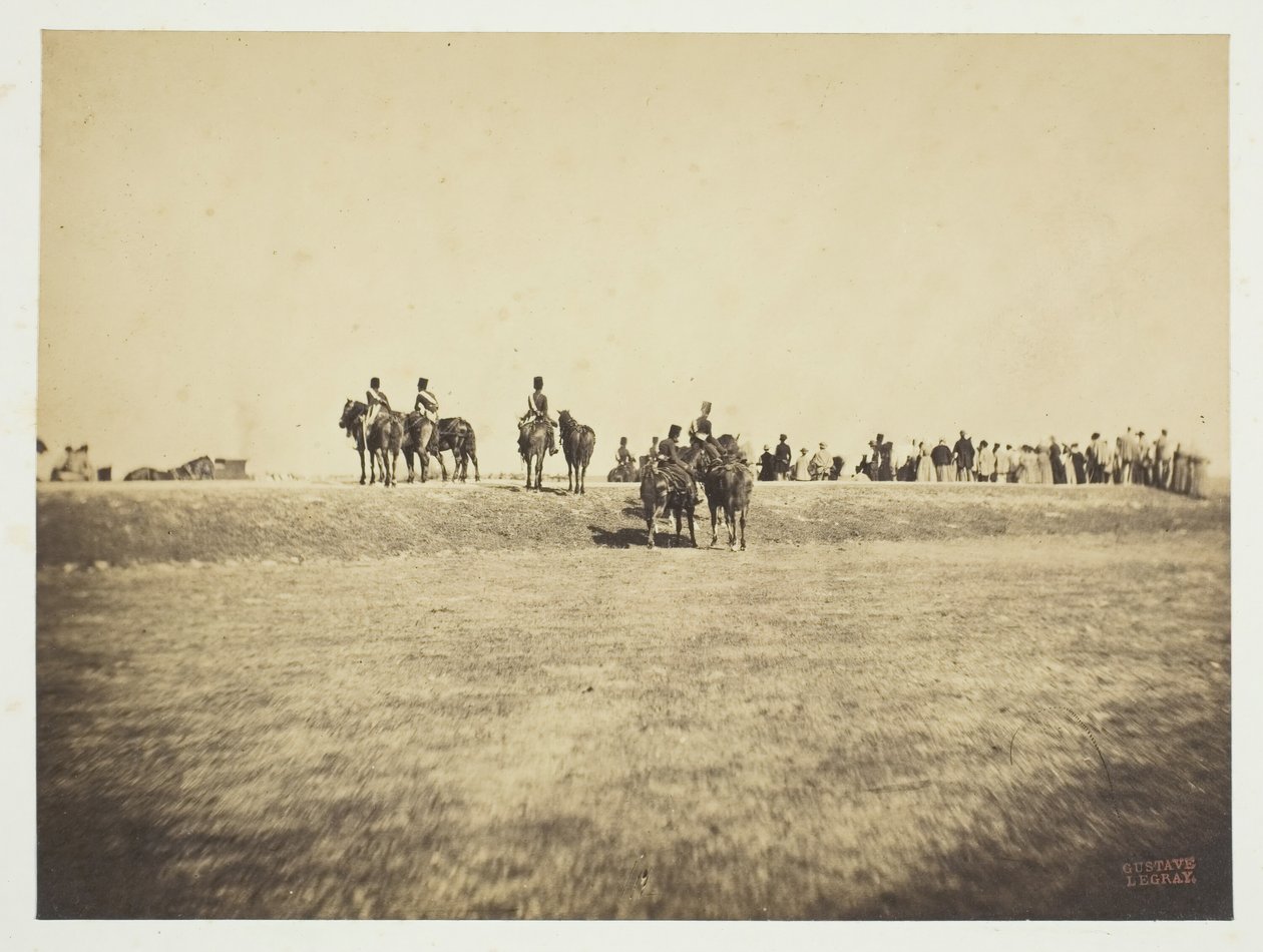 بدون عنوان [سلاح الفرسان] ، 1857. بواسطة غوستاف ليجراي