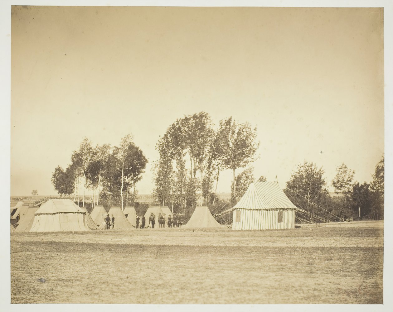 بدون عنوان [الضباط] ، 1857. بواسطة غوستاف ليجراي