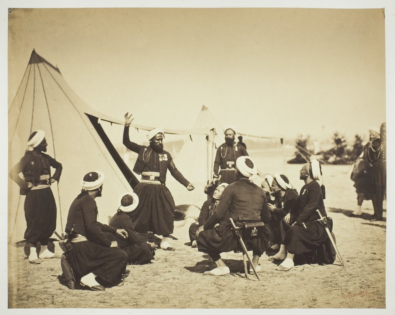 Zouave Storyteller (القصة) بواسطة غوستاف ليجراي