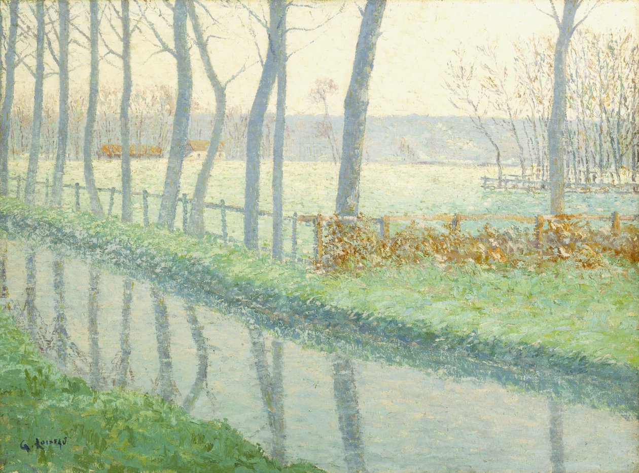 Le Sausseron ، Nesles-la Vallee ، c.1891 بواسطة جوستاف لويسو
