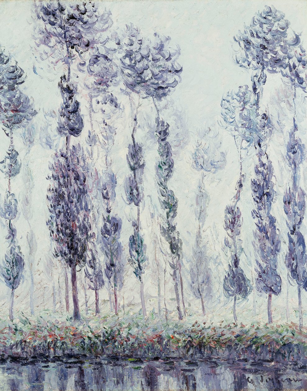 Poplars on the Eure ، 1900 بواسطة جوستاف لويسو