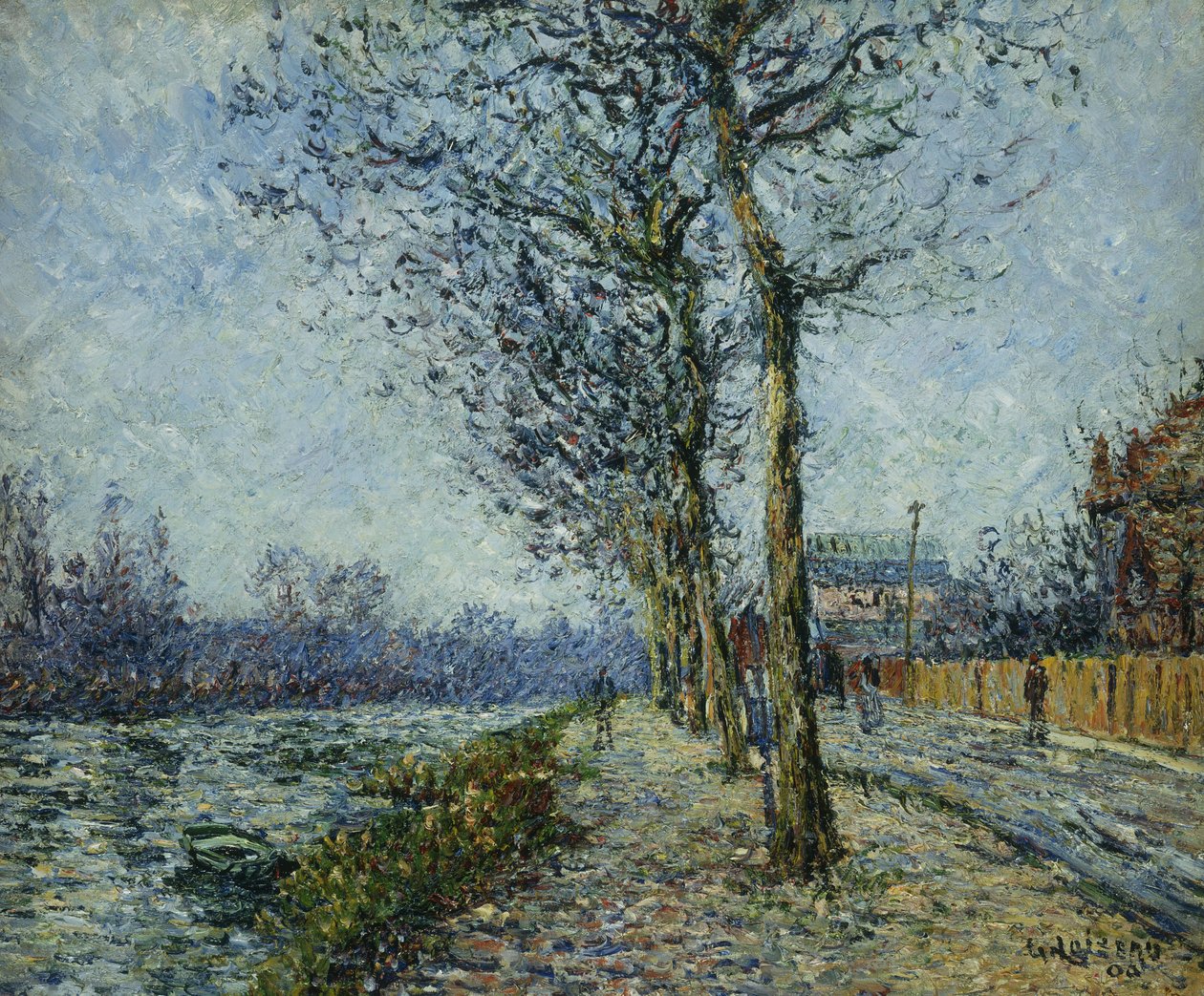 The Oise at Pontoise؛ L "Oise a Pontoise، 1900 بواسطة جوستاف لويسو