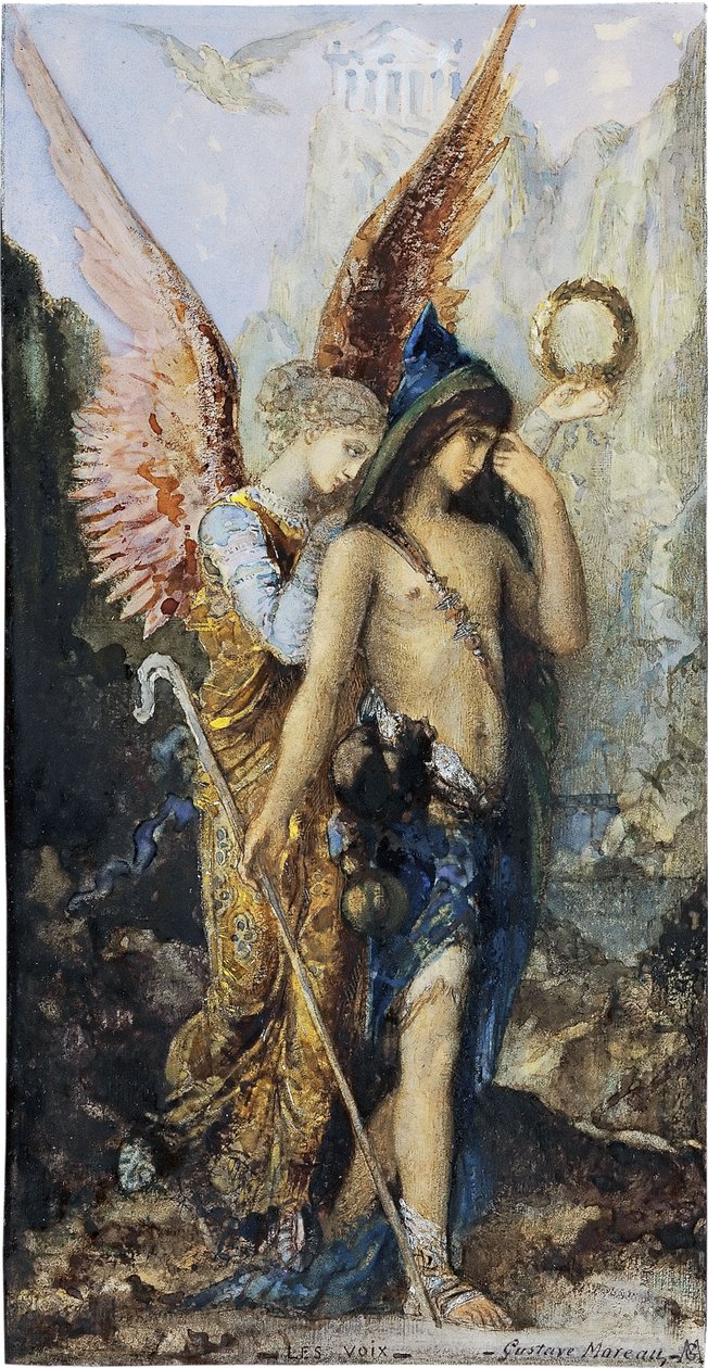 الأصوات ، ج. 1880 بواسطة غوستاف مورو