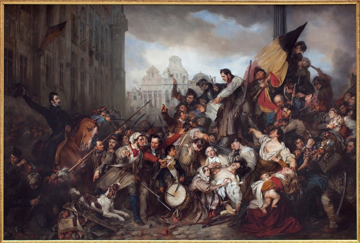 الثورة البلجيكية لعام 1830 ، 1835 بواسطة غوستاف وابرز