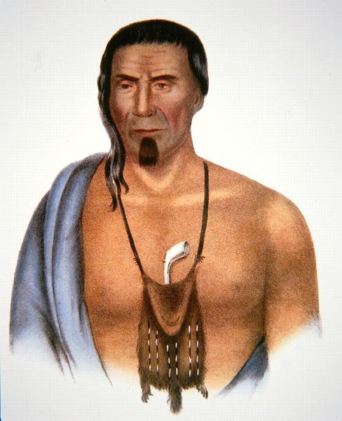 Tishcohan ، حوالي 1735 (لون ليثو) بواسطة غوستافوس هيسيليوس