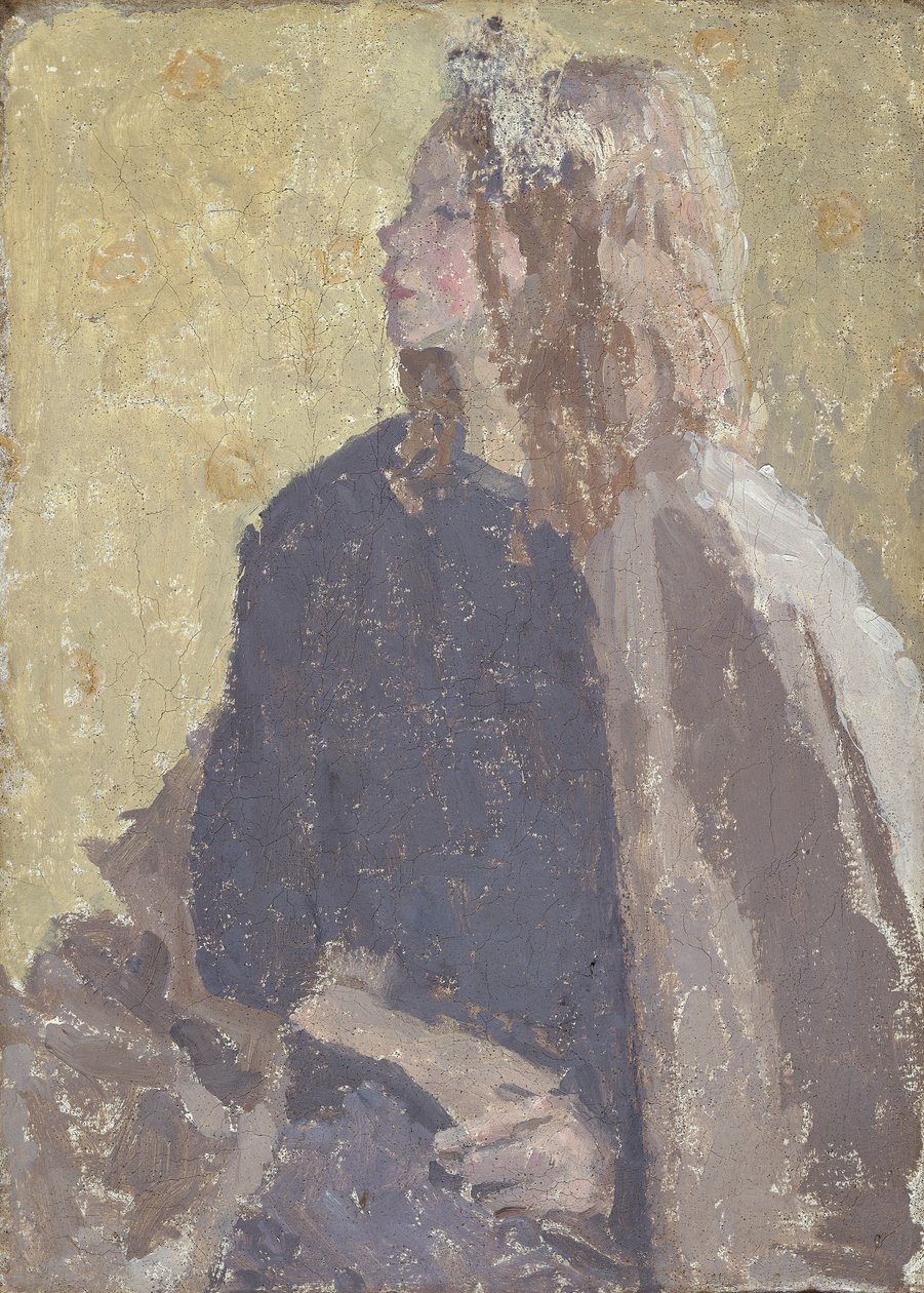 "فتاة في الملف الشخصي" ، 1900-1939 بواسطة جويندولين ماري جون