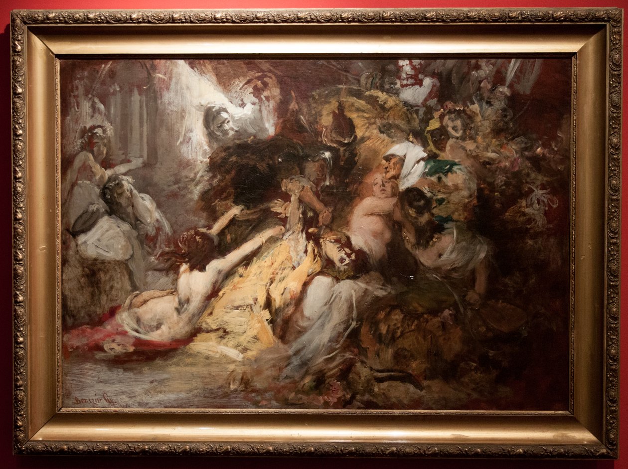 وفاة Ladislaus IV المجري: Kun Laszlo halalan بواسطة جيولا بنشير