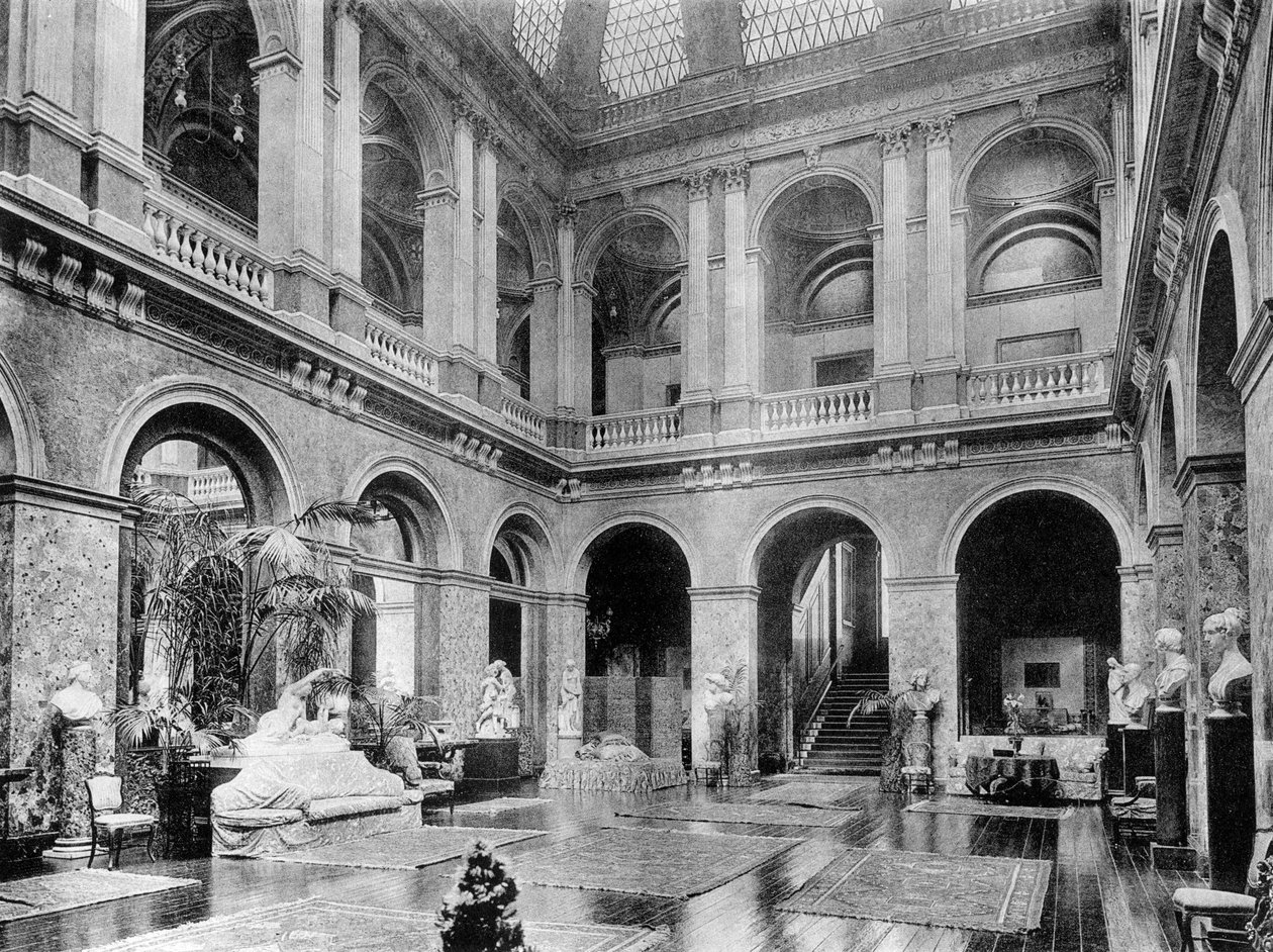 القاعة الكبرى ، بيت بريدجووتر ، 1908. بواسطة HN King