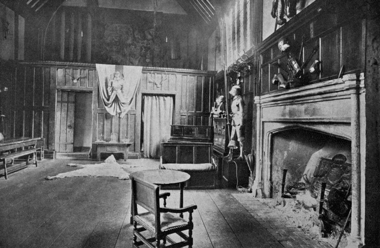 القاعة الكبرى ، Ockwells Manor ، 1924-1926 بواسطة HN King