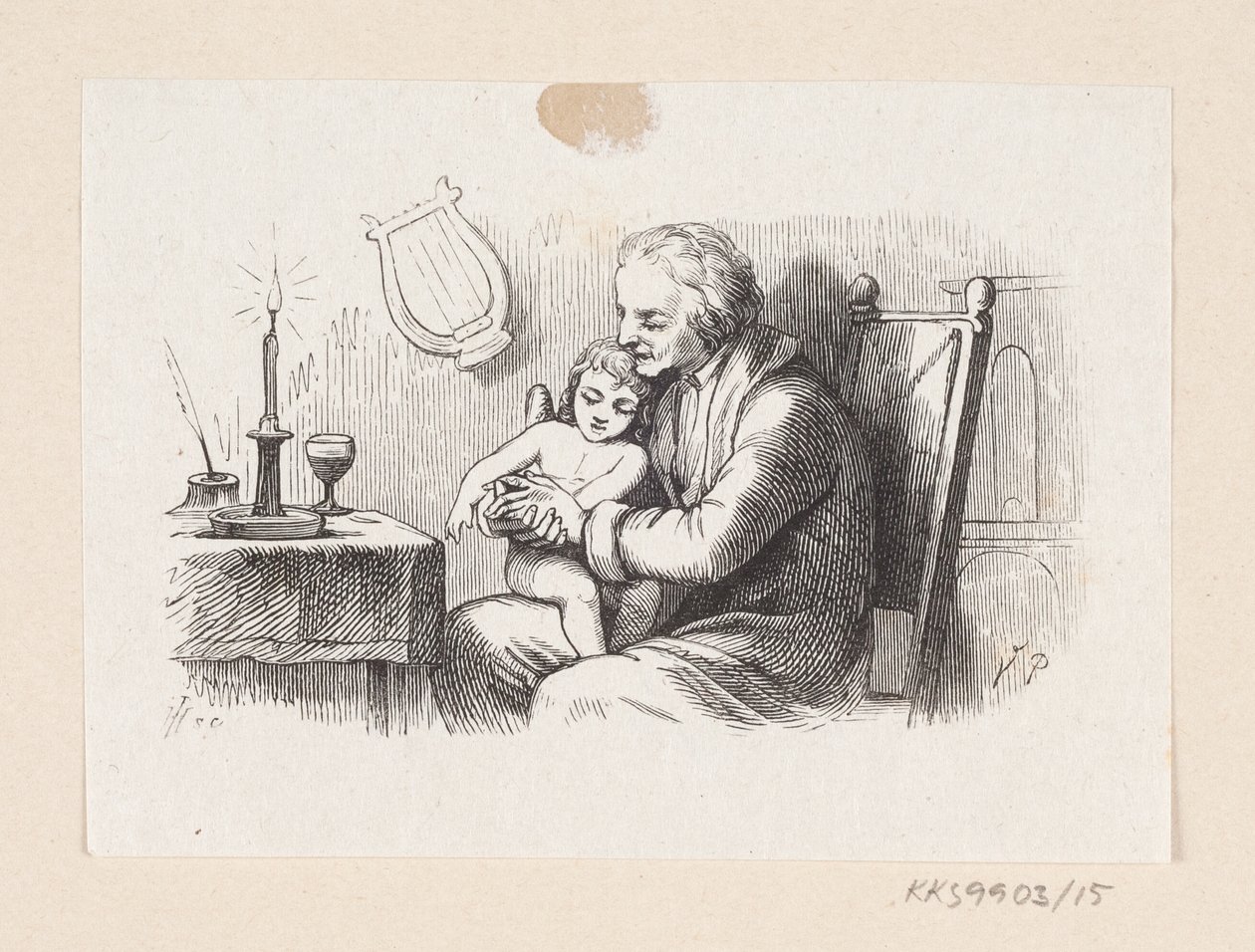 رسم توضيحي لـ "The Naughty Boy" في HC Andersen ، "Fairy Tales and Stories" ، المجلد 1 بواسطة إتش بي هانسن